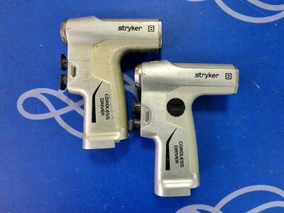 2 x Stryker System 8 Surgical Cordless Driver