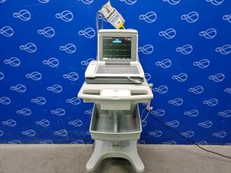 GE MAC 5500 HD ECG Recorder on Trolley