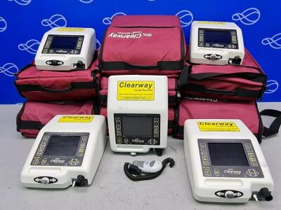 12 x Nippy Clearway Cough Assistor Ventilator