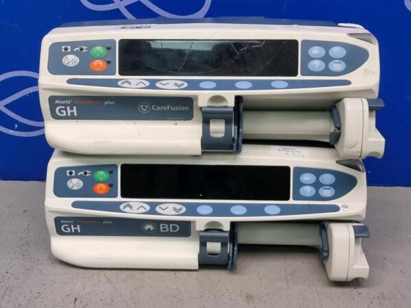 2 x Alaris Guardrails Plus GH Syringe Driver
