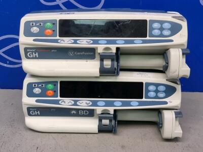 2 x Alaris Guardrails Plus GH Syringe Driver