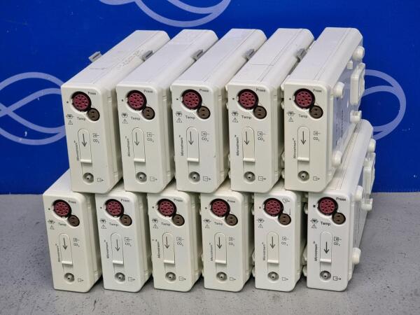 11 x Philips M3015A Microstream CO2 Gas Measurement Module