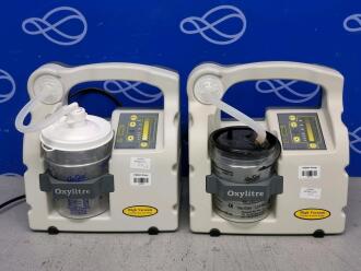 2 x Oxylitre Petite Elite Portable High Vacuum Suction Pump