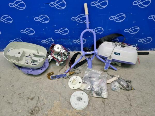 2 x Arjo Huntleigh Maxi Sky 600 Patient Ceiling Transfer / Lift Compnents