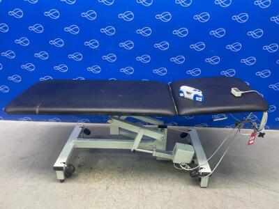 Plinth 2000 2-Section Electric Couch & Covidien Genius 3 Thermometer