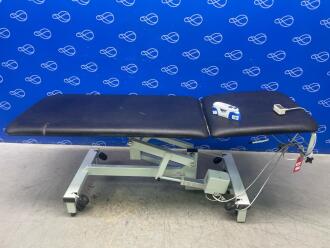 Plinth 2000 2-Section Electric Couch & Covidien Genius 3 Thermometer