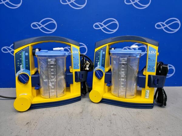 2 x Laerdal LSU Suction Unit