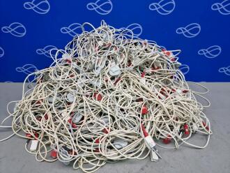 Large Quantity of Masimo Red LNC-10 SpO2 Fingerclips & SpO2 Trunk Cables