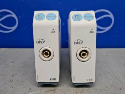 2 x GE Datex Ohmeda E-BIS-01 Bispectral Index Monitoring Module