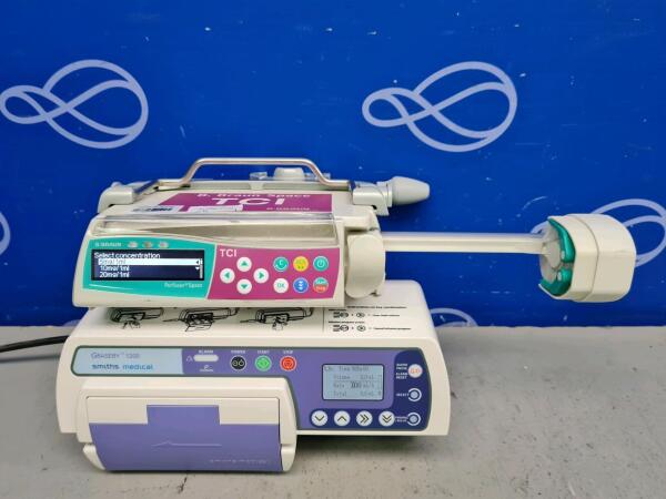 1 x Smiths Medical Graseby 1200 Infusion Pump and 1 x B Braun Perfusor Space TCI Syringe Driver