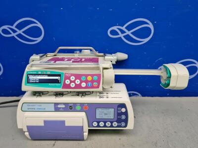 1 x Smiths Medical Graseby 1200 Infusion Pump and 1 x B Braun Perfusor Space TCI Syringe Driver