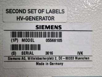Siemens Arcadis Avantic C-Arm Image Intensifier - HDD removed - 12