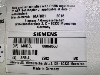 Siemens Arcadis Avantic C-Arm Image Intensifier - HDD removed - 14
