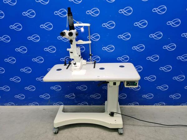 CSO SL950 Slit Lamp on Motorised Table