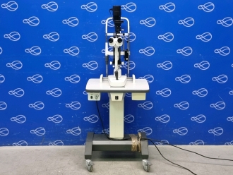Pacific Optics Slit Lamp on Electric Table