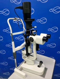 Pacific Optics Slit Lamp on Electric Table - 2