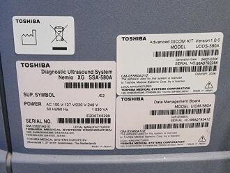 Toshiba iStyle Xario XG Ultrasound System - HDD Removed - 5