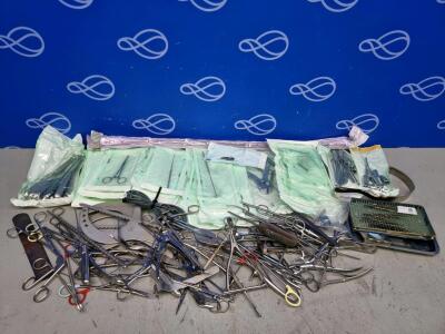 Quantity of Assorted Surgical Instruments