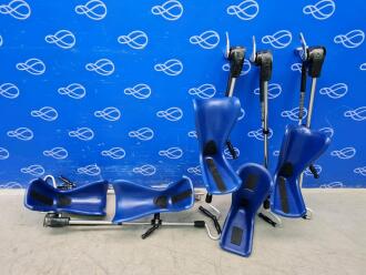 3 x Maquet Getinge Right Leg and 2 x Maquet Getinge Left Leg Stirrup