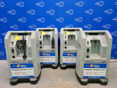 4 x AirSep NewLife Elite Oxygen Concentrator