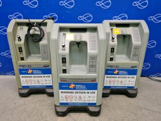 2 x AirSep NewLife Elite and 1 x AirSep NewLife Oxygen Concentrator