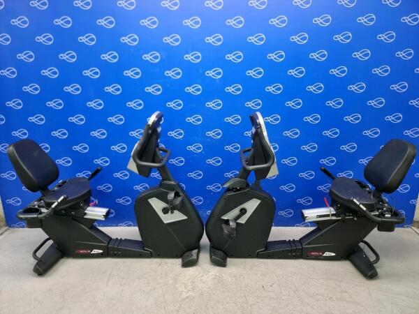 2 x Sole R92 Recumbent Exercise Bike