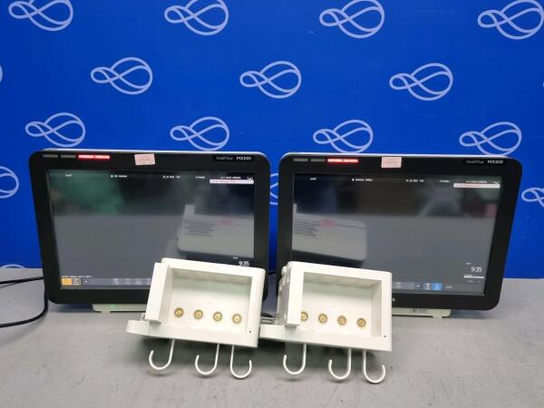 2 x Philips Intellivue MX700 Patient Monitor, 2 x Philips FMS-4 Module Rack