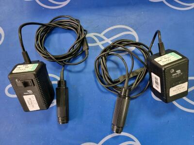 2 x Welch Allyn Rectal Light Handle