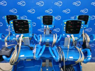 5 x GE Carescape V100 Dinamap Vital Signs Monitor on Rollstand - 2