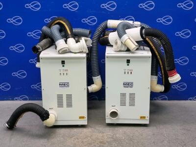 2 x MEC Pure-Air 2000 Suction Unit - Marked For Spares