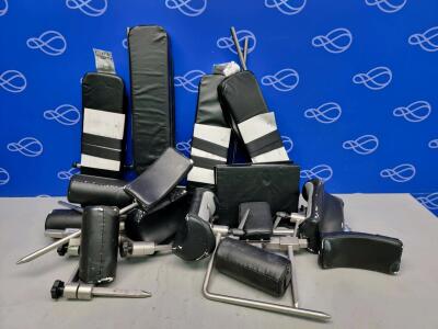 Quantity of Assorted Steris & Amatech Operating Table Accessories