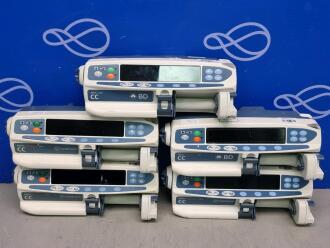 4 x Alaris Guardrails Plus CC Syringe Driver, 1 x Alaris Plus CC Syringe Driver