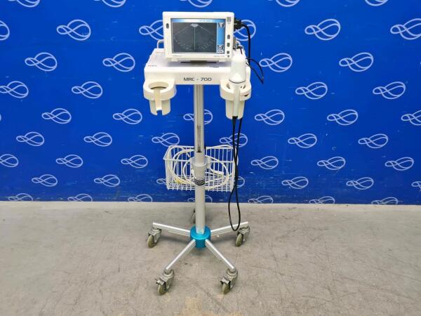 CubeScan BioCon-700 Bladderscan on MRC-700 Power Supply Trolley