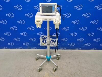 CubeScan BioCon-700 Bladderscan on MRC-700 Power Supply Trolley
