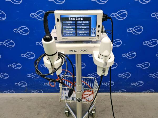 CubeScan BioCon-700 Bladderscan on MRC-700 Power Supply Trolley