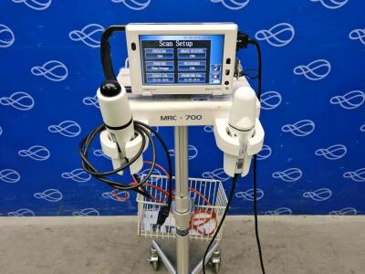 CubeScan BioCon-700 Bladderscan on MRC-700 Power Supply Trolley