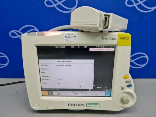 Philips IntelliVue MP30 Patient Monitor
