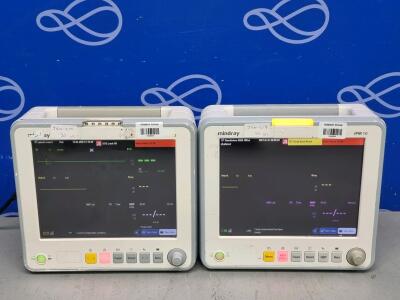 2 x Mindray iPM10 Patient Monitor