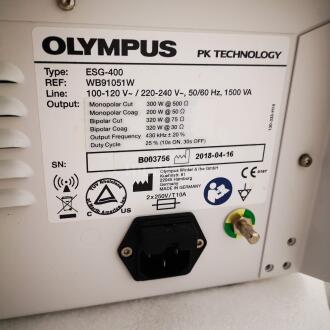 Olympus ESG-400 Diathermy - 4