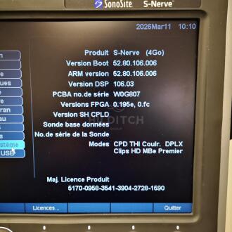 Sonosite S-Nerve Ultrasound - 10
