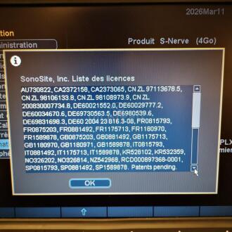 Sonosite S-Nerve Ultrasound - 12