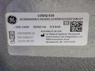 GE Logiq E10 Ultrasound System - 5