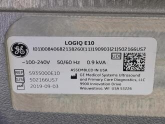 GE Logiq E10 With XDclear Ultrasound System - 5