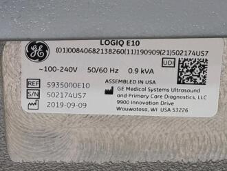 GE Logiq E10 Ultrasound System - 5