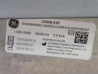 GE Logiq E10 Ultrasound System - 5