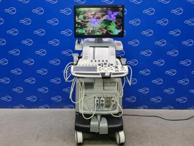 GE Logiq E9 Ultrasound System with XDclear
