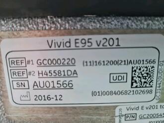GE Vivid E95 v201 Ultrasound - 4