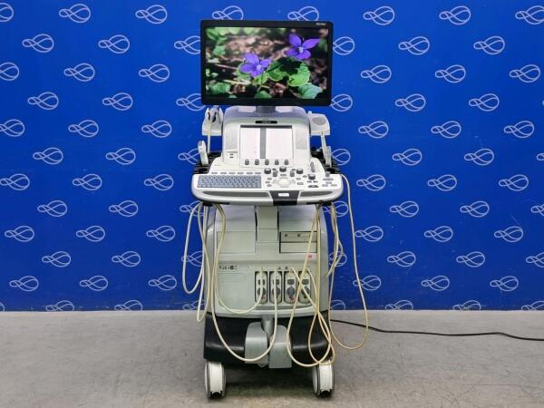 GE Logiq E9 Ultrasound System with XDclear