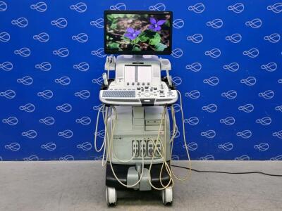 GE Logiq E9 Ultrasound System with XDclear