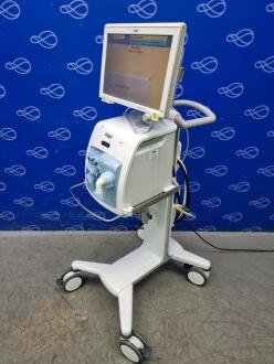 Draeger Evita Infinity V500 Ventilator with Infinity C500 Monitor on Trolley - 3